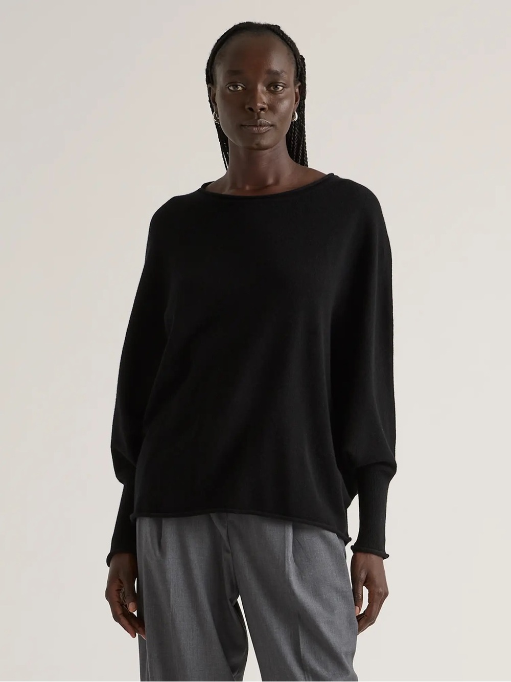 Quince Batwing cashmere sweater